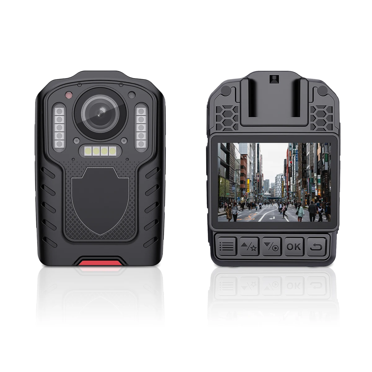 Newest Portable 1080P 2 Inch Screen Body Worn Cameras With Waterproof&IR Night Vision Wearable Cameras for Security Guard
Newest Portable 1080P 2 Inch Screen Body Worn Cameras With Waterproof&IR Night Vision Wearable Cameras for Security Guard