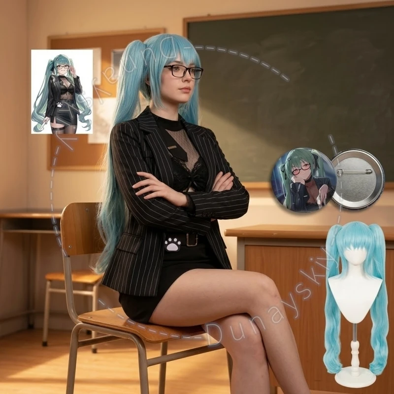 Cosplay Privaty Sharp Jirai Kei 코스프레 GODDESSS Game VICTORYSS Lesson Teacher's Uniform Sexy Black Lingerie Mini Dress Halloween
Cosplay Privaty Sharp Jirai Kei 코스프레 GODDESSS Game VICTORYSS Lesson Teacher's Uniform Sexy Black Lingerie Mini Dress Halloween