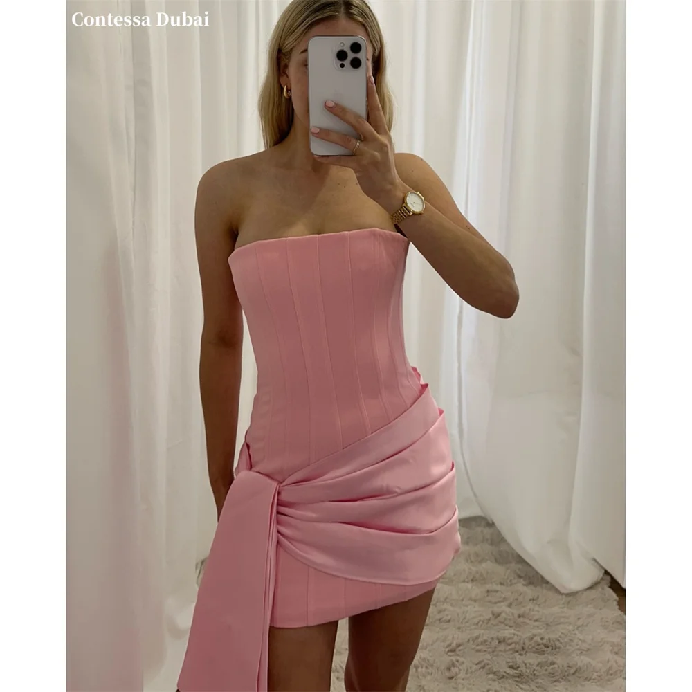 Contessa Dubai С открытыми плечами длиной до колена со съемной шалью Пром платья с открытой спиной по индивидуальному заказу Вечернее платье с бантом 2023
Contessa Dubai С открытыми плечами длиной до колена со съемной шалью Пром платья с открытой спиной по индивидуальному заказу Вечернее платье с бантом 2023