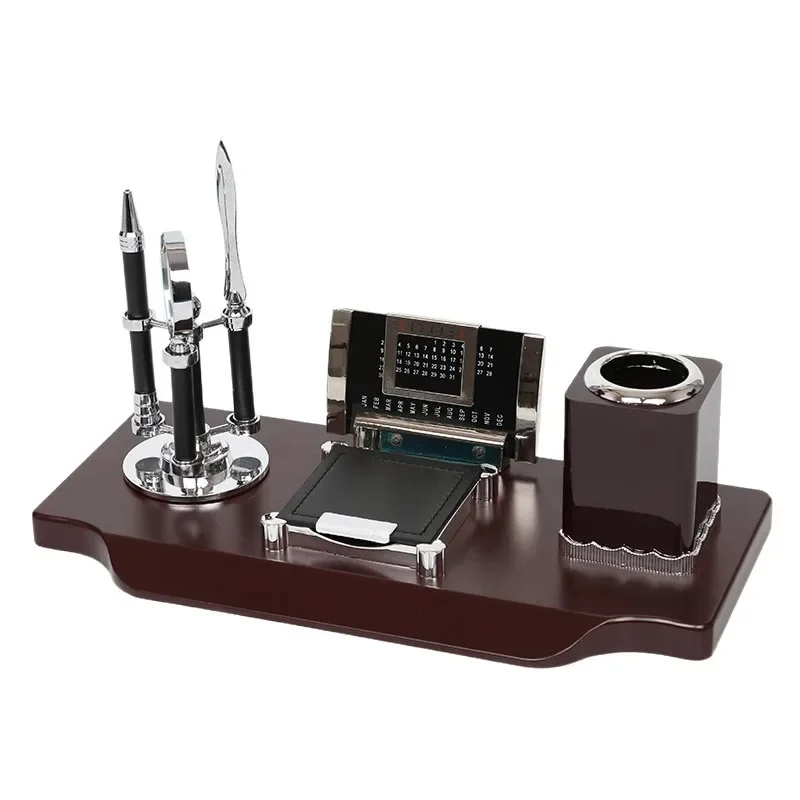 High-end gift desk calendar office practical ornament, with pen holder and sticky notes, gifts
High-end gift desk calendar office practical ornament, with pen holder and sticky notes, gifts