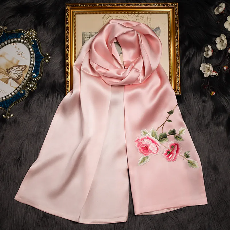 Women's Suzhou Embroidery Silk Scarf, Embroidered Pure Silk Shawl, Versatile Matching Cheongsam, Elegant Premium Gift
Women's Suzhou Embroidery Silk Scarf, Embroidered Pure Silk Shawl, Versatile Matching Cheongsam, Elegant Premium Gift