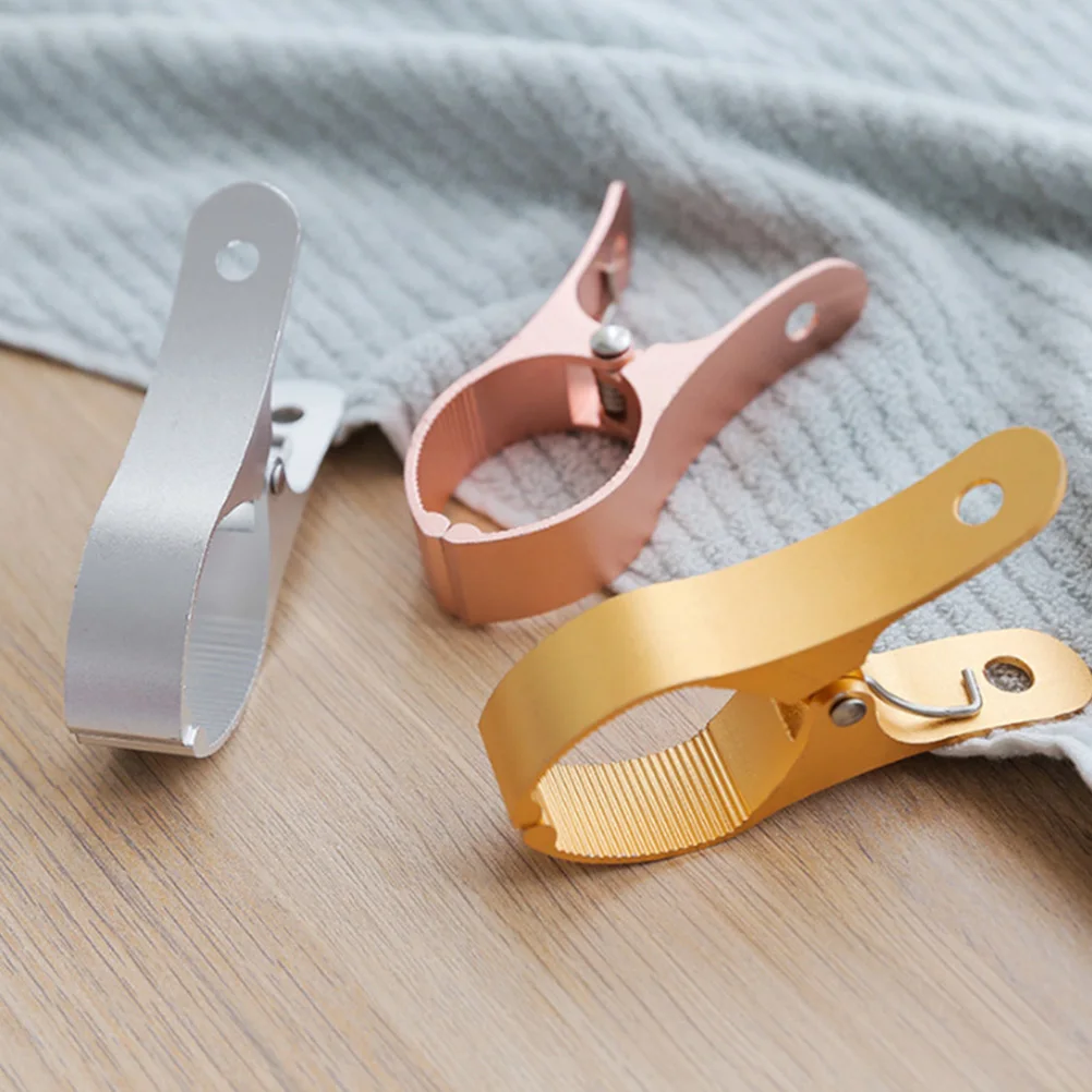 2 Pcs Clothespin Beach Towel Clamps Metal Clips Windproof Sock Quilt Drying Sunbed Golden Baby
2 Pcs Clothespin Beach Towel Clamps Metal Clips Windproof Sock Quilt Drying Sunbed Golden Baby