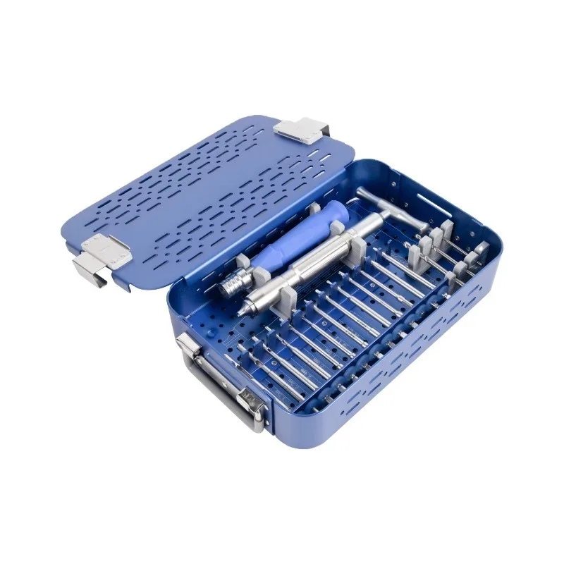 Veterinary Orthopedic Bone Trauma Broken Screw Remove Extractors Instruments Kit
Veterinary Orthopedic Bone Trauma Broken Screw Remove Extractors Instruments Kit