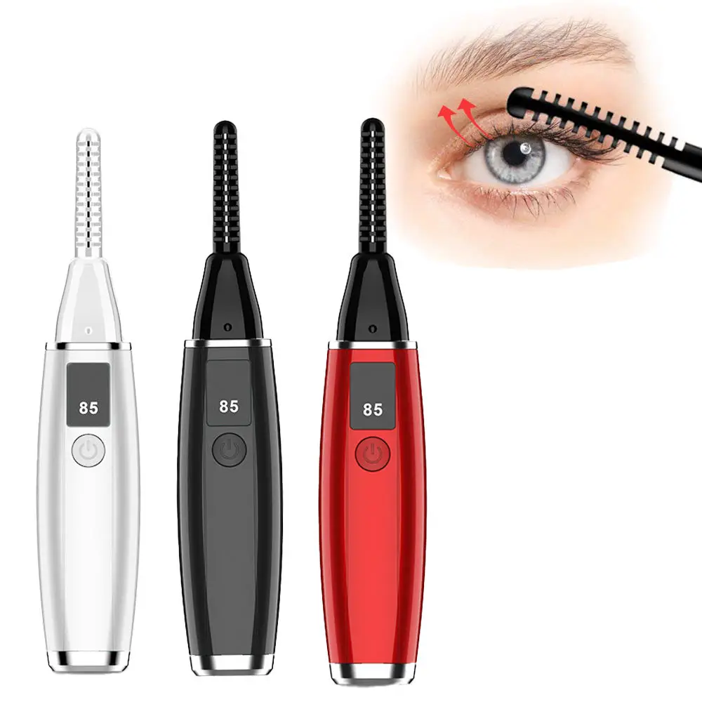 Electric Heated Eyelash Curler Lifting long-lasting Curler Digital LED Display Rechargeable Makeup Beauty Tool 
Electric Heated Eyelash Curler Lifting long-lasting Curler Digital LED Display Rechargeable Makeup Beauty Tool