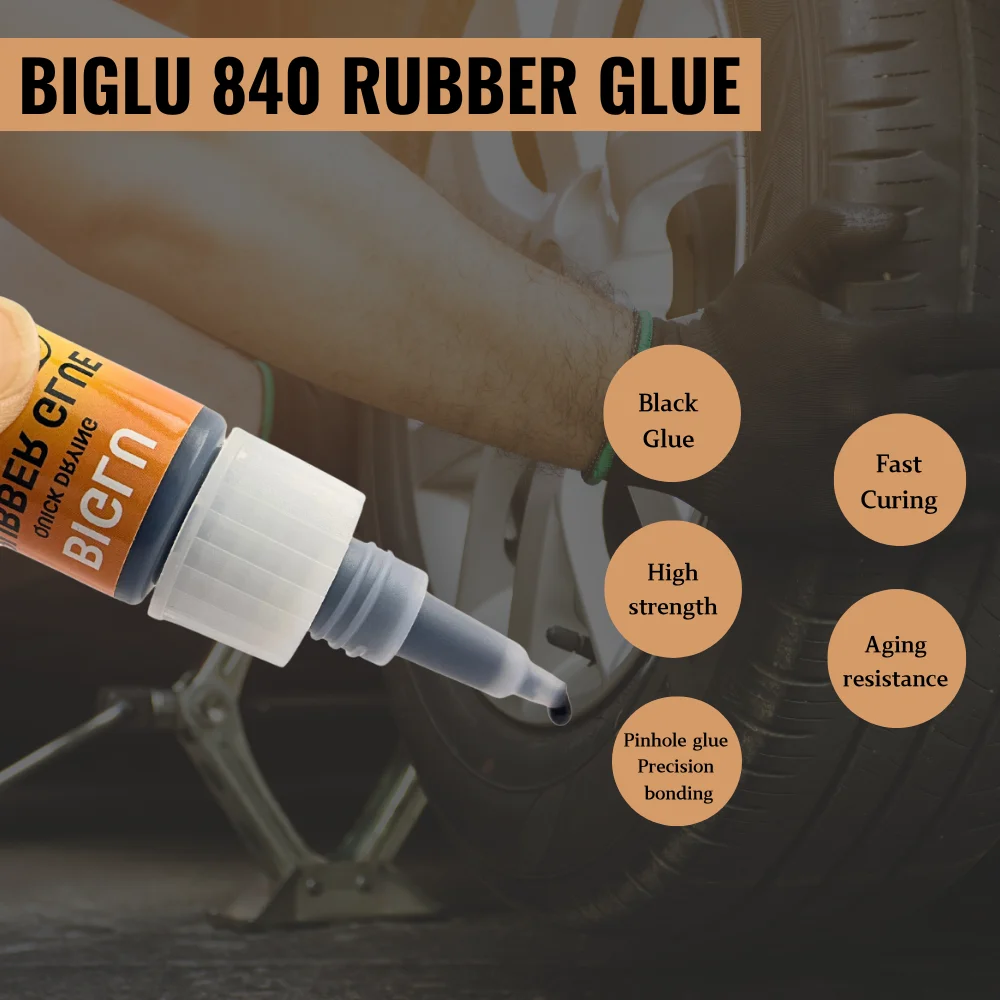 20 г резиновый клей BIGLU, черный клей для ремонта шин, уплотнительная лента для окон, клей для мгновенного склеивания шин, износостойкий некоррозийный клей
20 г резиновый клей BIGLU, черный клей для ремонта шин, уплотнительная лента для окон, клей для мгновенного склеивания шин, износостойкий некоррозийный клей