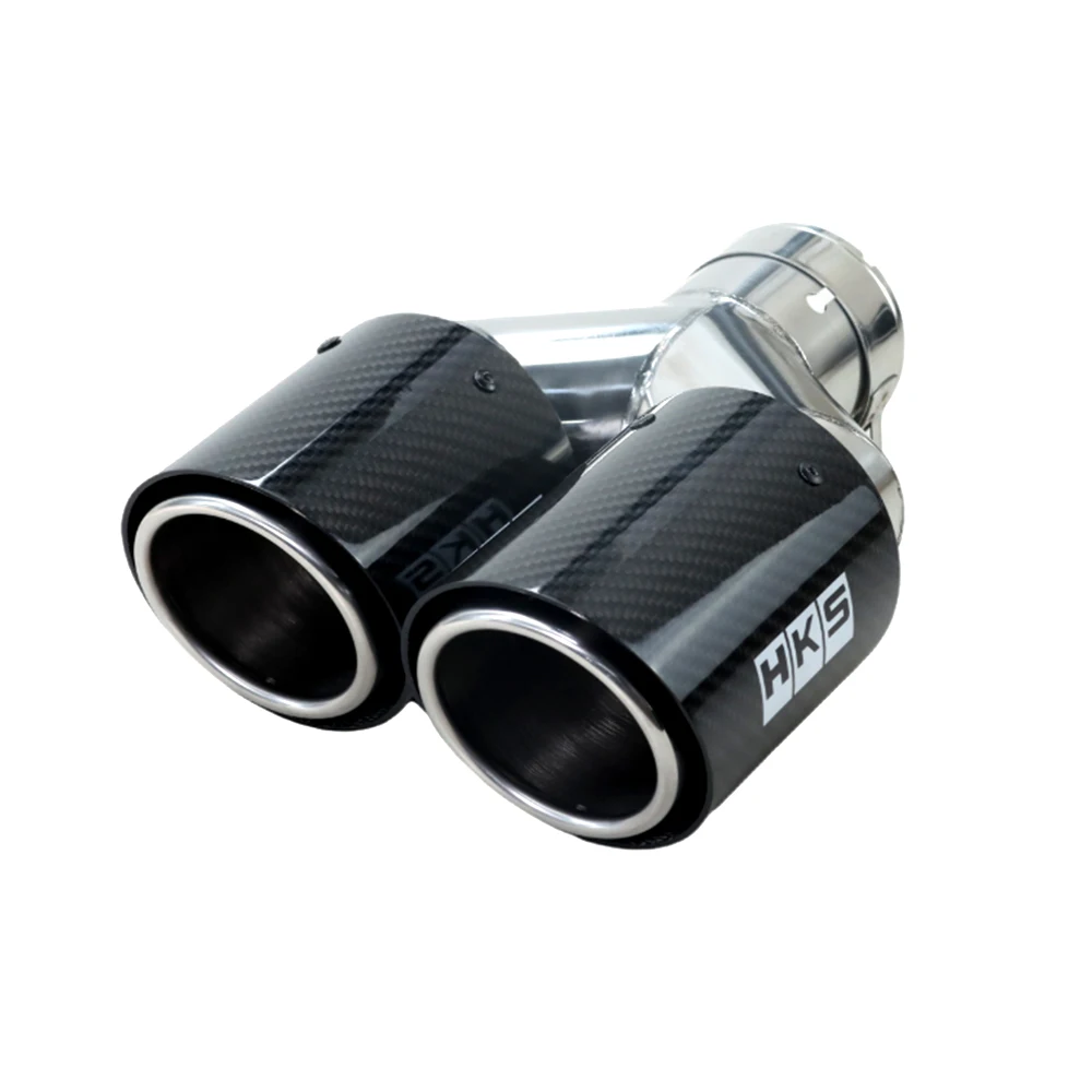 Factory Customized HKS Dual Carbon Fiber Exhaust Tips Double Outlet Muffler Tail Pipe Exhaust Upgrade
Factory Customized HKS Dual Carbon Fiber Exhaust Tips Double Outlet Muffler Tail Pipe Exhaust Upgrade