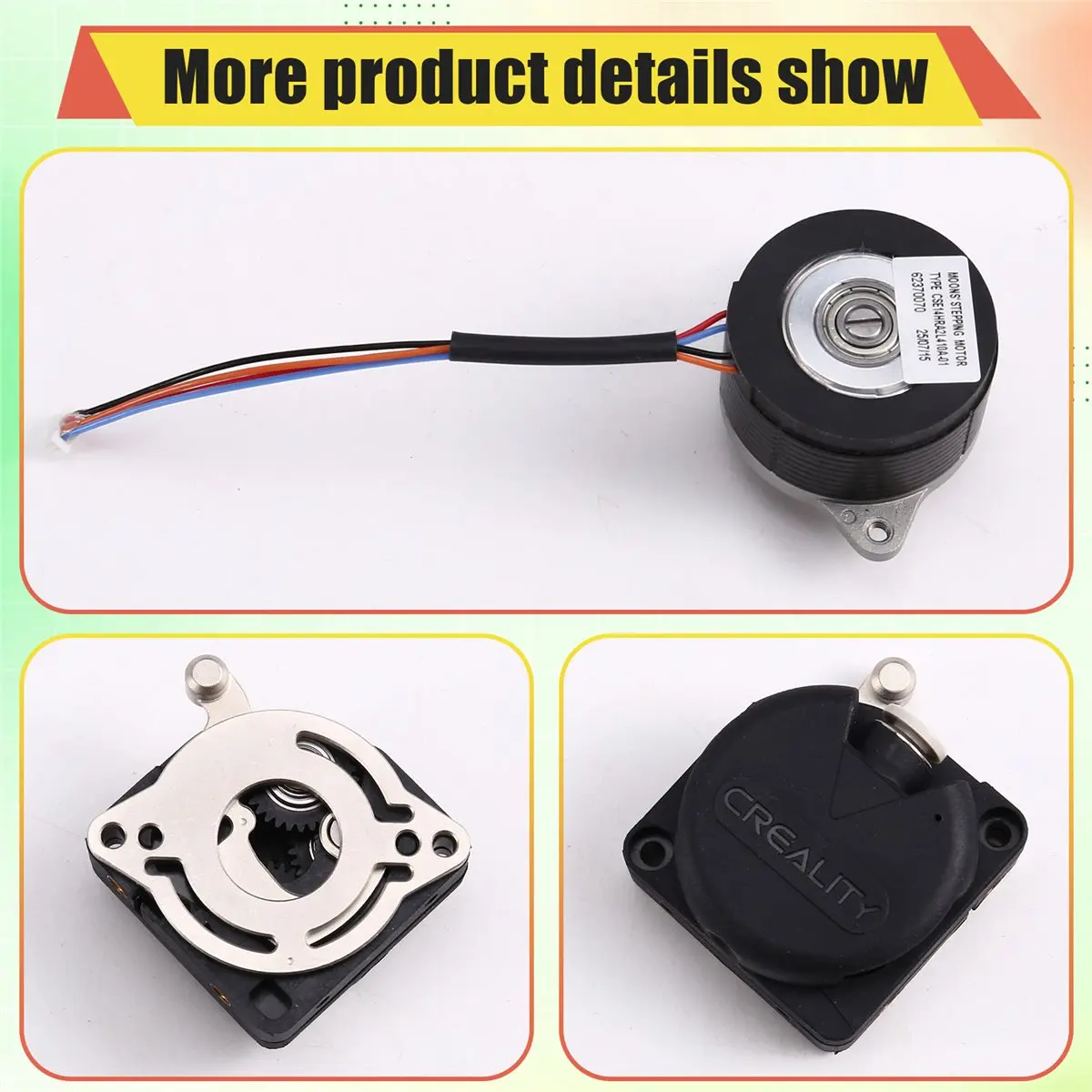 L70A CREALITY K1/K1 Max Hummingbird Extruder 3.0 Upgraded with Motor Extrusion Mechanism Kit for K1 / K1 MAX 3D Printer Part
L70A CREALITY K1/K1 Max Hummingbird Extruder 3.0 Upgraded with Motor Extrusion Mechanism Kit for K1 / K1 MAX 3D Printer Part