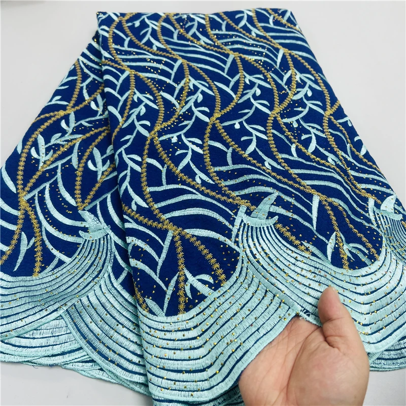 5 yard high-quality Swiss lace fabric Dry lace embroidery African 100% cotton fabrics Swiss voile lace Dubai style 18L1070401
5 yard high-quality Swiss lace fabric Dry lace embroidery African 100% cotton fabrics Swiss voile lace Dubai style 18L1070401