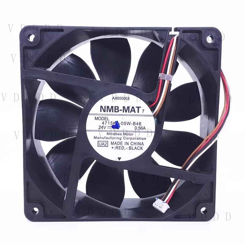 LL FOR 1PCS NMB 4715KL-05W-B46 DC24V 0.56A 4-wire inverter cooling fan 12038 12cm
LL FOR 1PCS NMB 4715KL-05W-B46 DC24V 0.56A 4-wire inverter cooling fan 12038 12cm