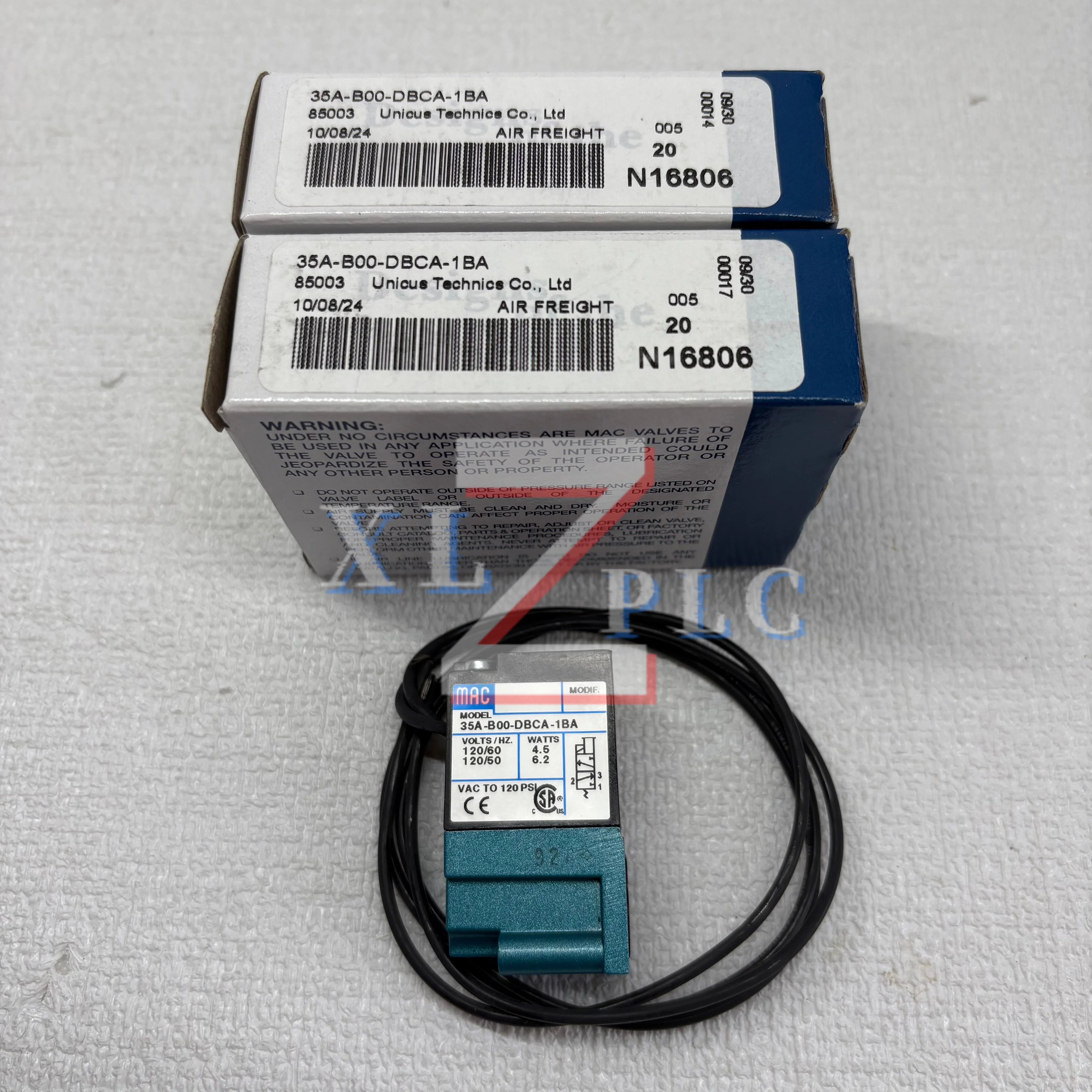 35A-B00-DBCA-1BA 35A-BOO-DBCA-1BA Solenoid valve new in box
35A-B00-DBCA-1BA 35A-BOO-DBCA-1BA Solenoid valve new in box