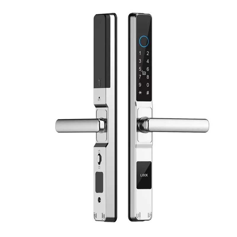 M01K Tuya Smart Door Lock Fingerprint Biometric Waterproof Digital Electronic Lock Electronic Sliding Door Lock B
M01K Tuya Smart Door Lock Fingerprint Biometric Waterproof Digital Electronic Lock Electronic Sliding Door Lock B