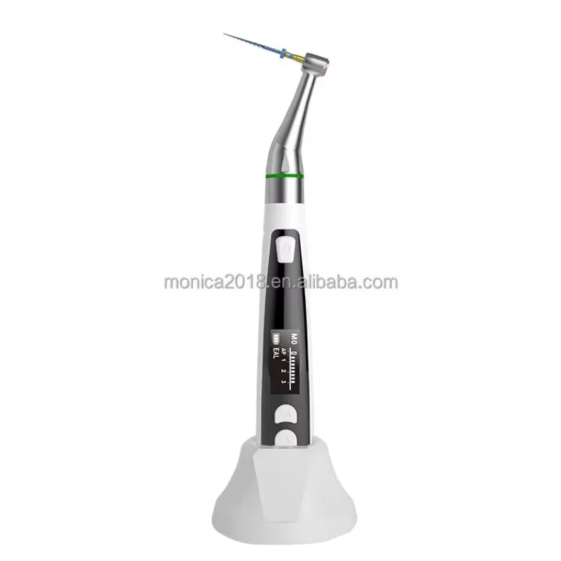 Denta Surgery Products Denta Handpieces Wireless/Cordless Endo Motor With 16:1 Contra Angle Head And Built-in Apex Locator
Denta Surgery Products Denta Handpieces Wireless/Cordless Endo Motor With 16:1 Contra Angle Head And Built-in Apex Locator