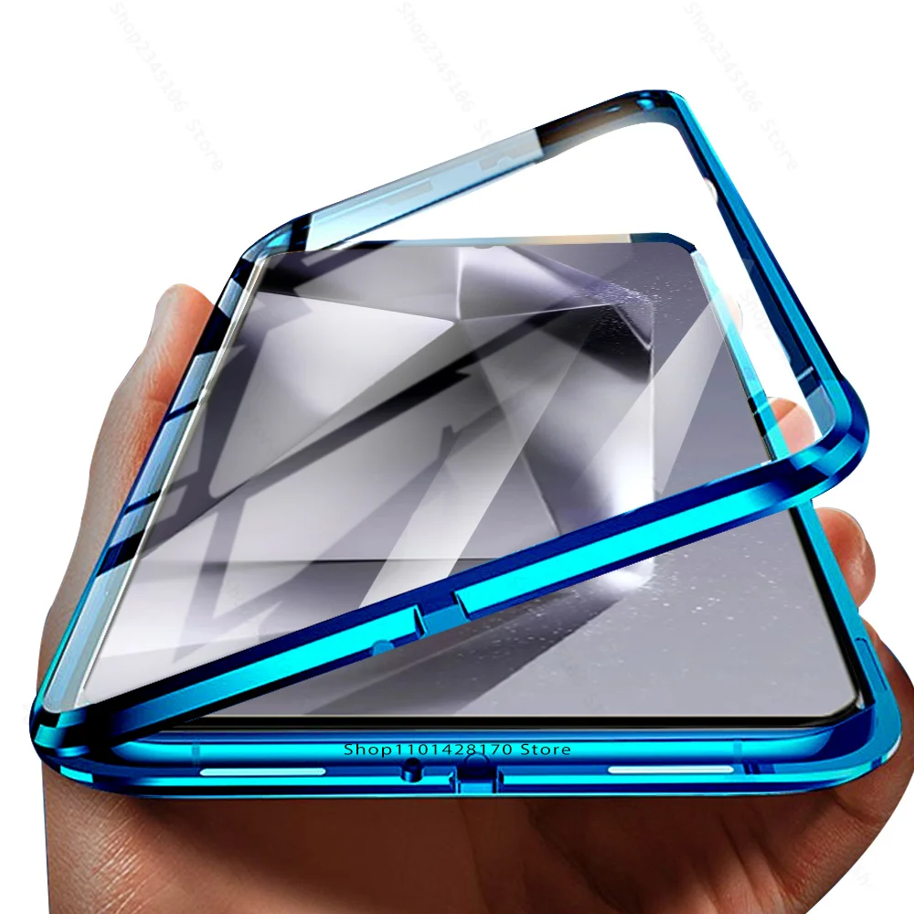 S24Ultra Case 360° ° Магнитный флип-двусторонний защитный стеклянный чехол для Samsung Galaxy S24 Ultra S 24 Plus Samsung S24 5G
S24Ultra Case 360° ° Магнитный флип-двусторонний защитный стеклянный чехол для Samsung Galaxy S24 Ultra S 24 Plus Samsung S24 5G
