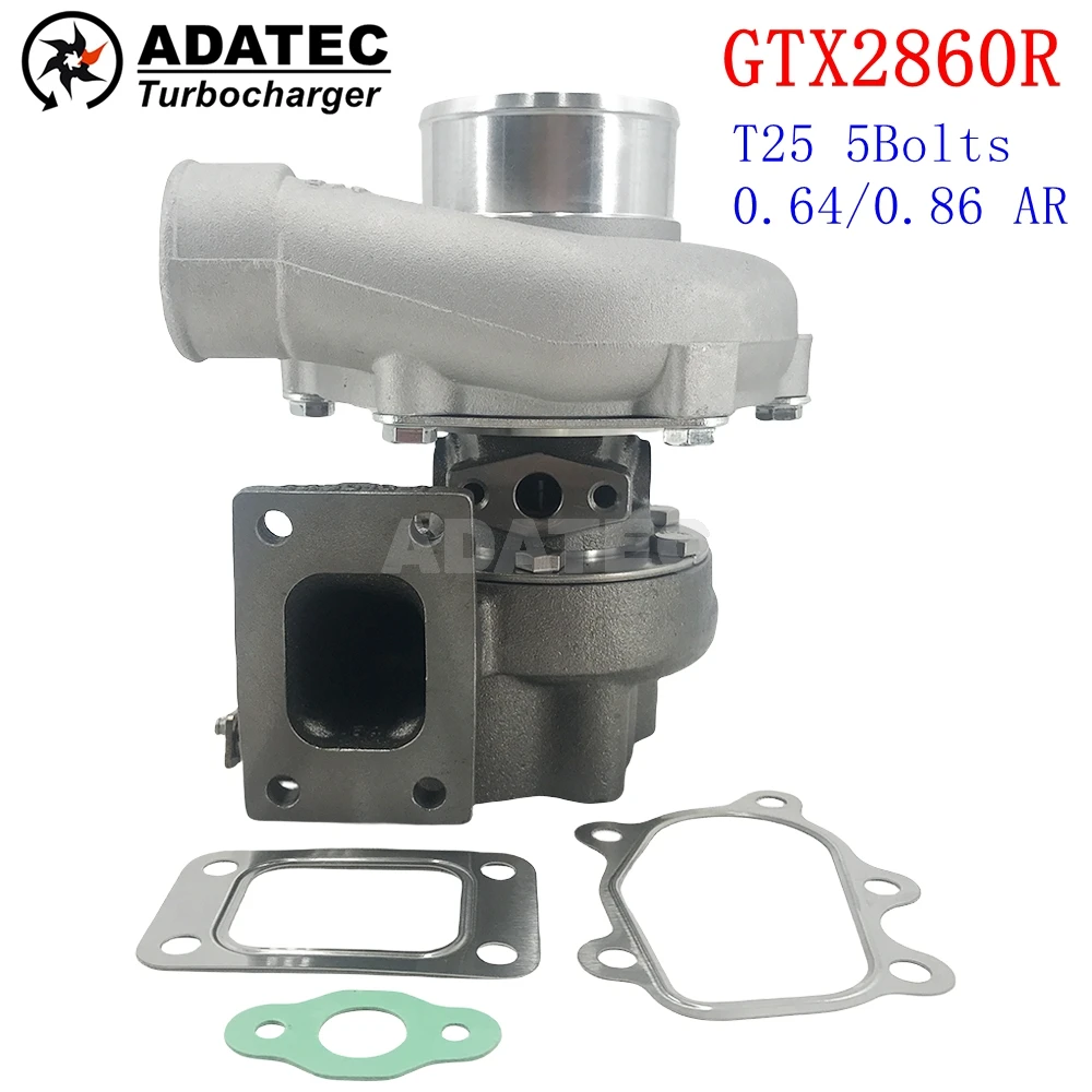 GTX-Series GEN 2 GTX2860R Turbocharger 856800-5003S Ceramic Dual Ball Bearing Turbine 827690-0003 1.4L-2.5L T25 5-Bolt
GTX-Series GEN 2 GTX2860R Turbocharger 856800-5003S Ceramic Dual Ball Bearing Turbine 827690-0003 1.4L-2.5L T25 5-Bolt