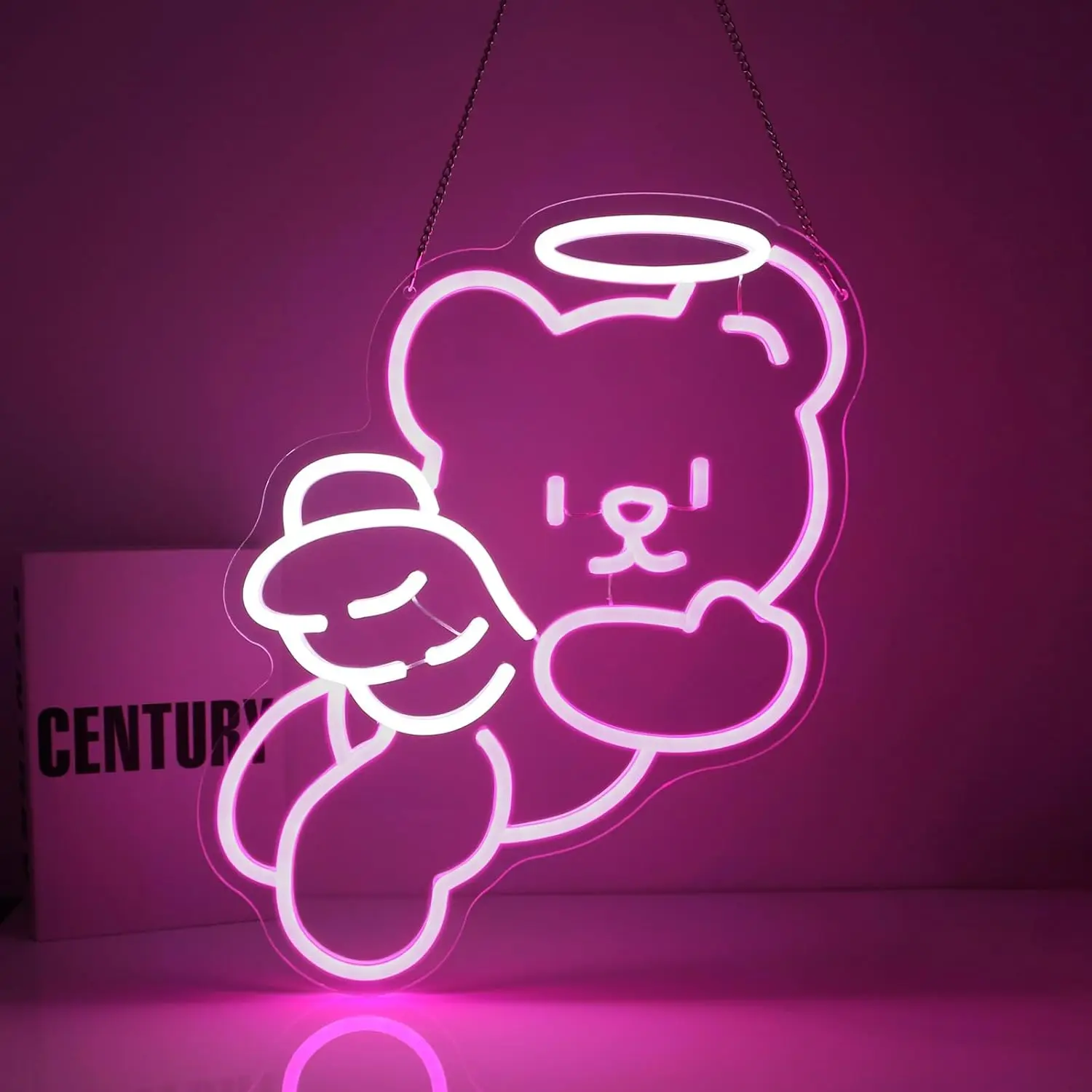 Bear Neon Sign for Wall Decor 5/12V USB with Dimmable Switch for Living Room Party Bar Wedding Decor The Best Gift for Kids
Bear Neon Sign for Wall Decor 5/12V USB with Dimmable Switch for Living Room Party Bar Wedding Decor The Best Gift for Kids