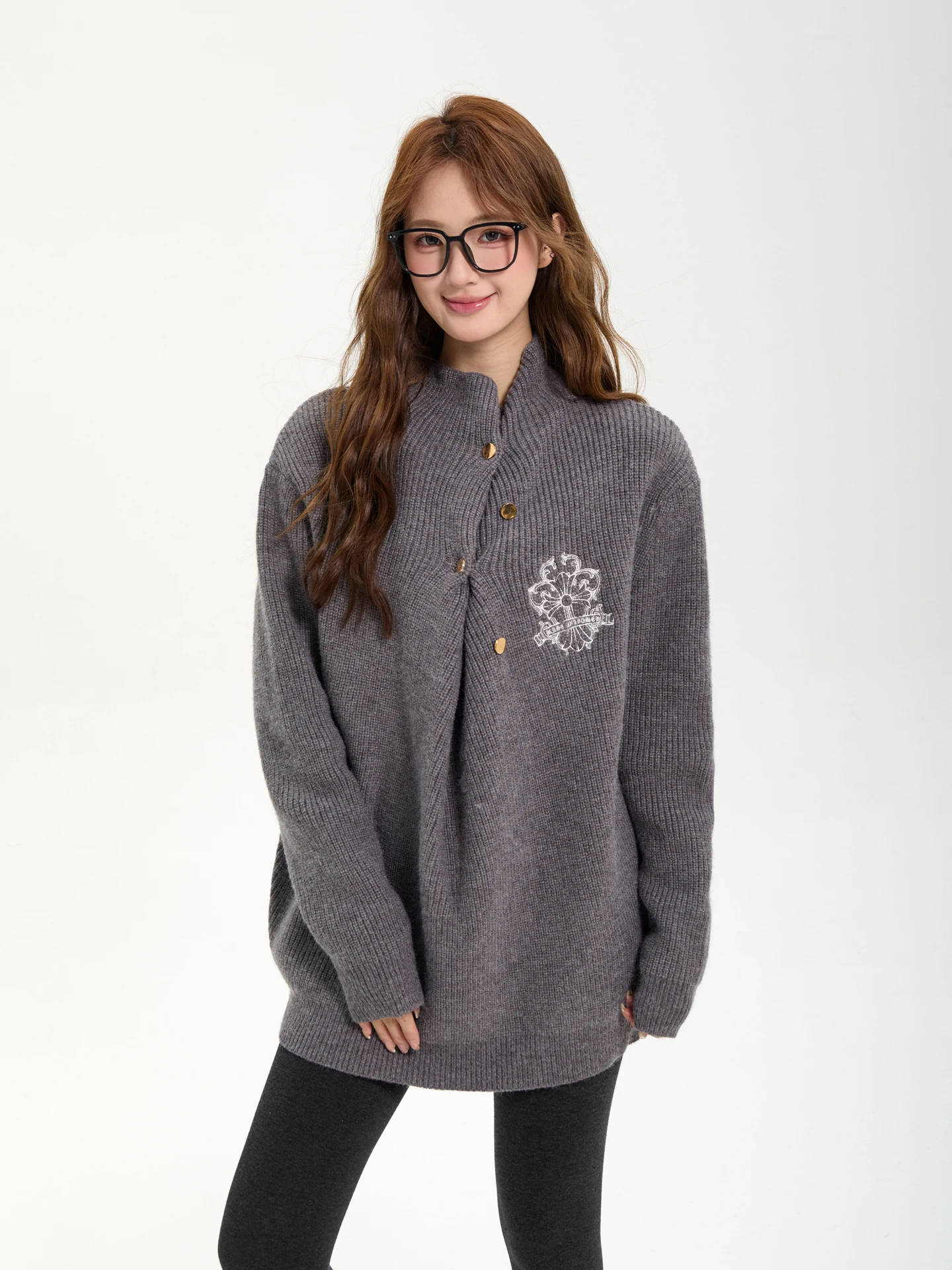 7KEEWEN Autumn Winter American Retro Loose Irregular Design Lazy Sle High Collar Knitted Sweater Overhead Street Sle Wome...
7KEEWEN Autumn Winter American Retro Loose Irregular Design Lazy Sle High Collar Knitted Sweater Overhead Street Sle Wome...