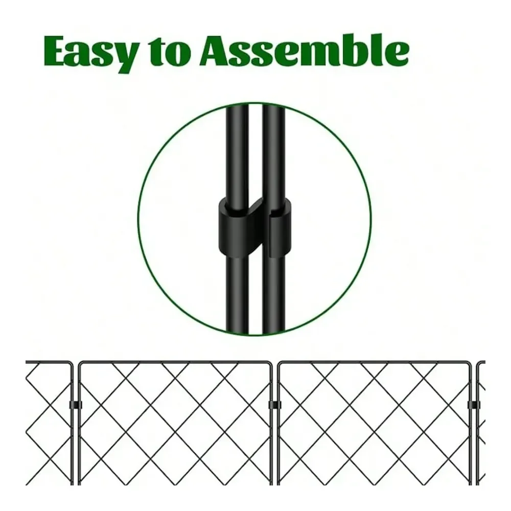 Garden Fence 10 Pack, 37.5inH X 10.8ftL Animal Barrier Fence, Rustproof Metal Fencing For Yard, Dog Rabbits Wire Section Garden
Garden Fence 10 Pack, 37.5inH X 10.8ftL Animal Barrier Fence, Rustproof Metal Fencing For Yard, Dog Rabbits Wire Section Garden