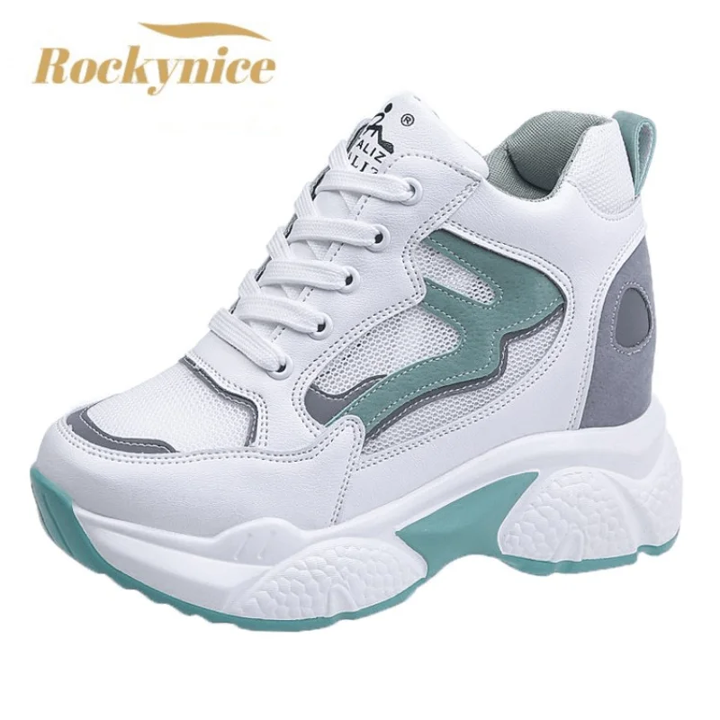 2023 New Summer Women High Platform Sneakers 9.5CM Height Increasing Autumn Casual Shoes Thick Soles Breathable Mesh Shoes Woman
2023 New Summer Women High Platform Sneakers 9.5CM Height Increasing Autumn Casual Shoes Thick Soles Breathable Mesh Shoes Woman