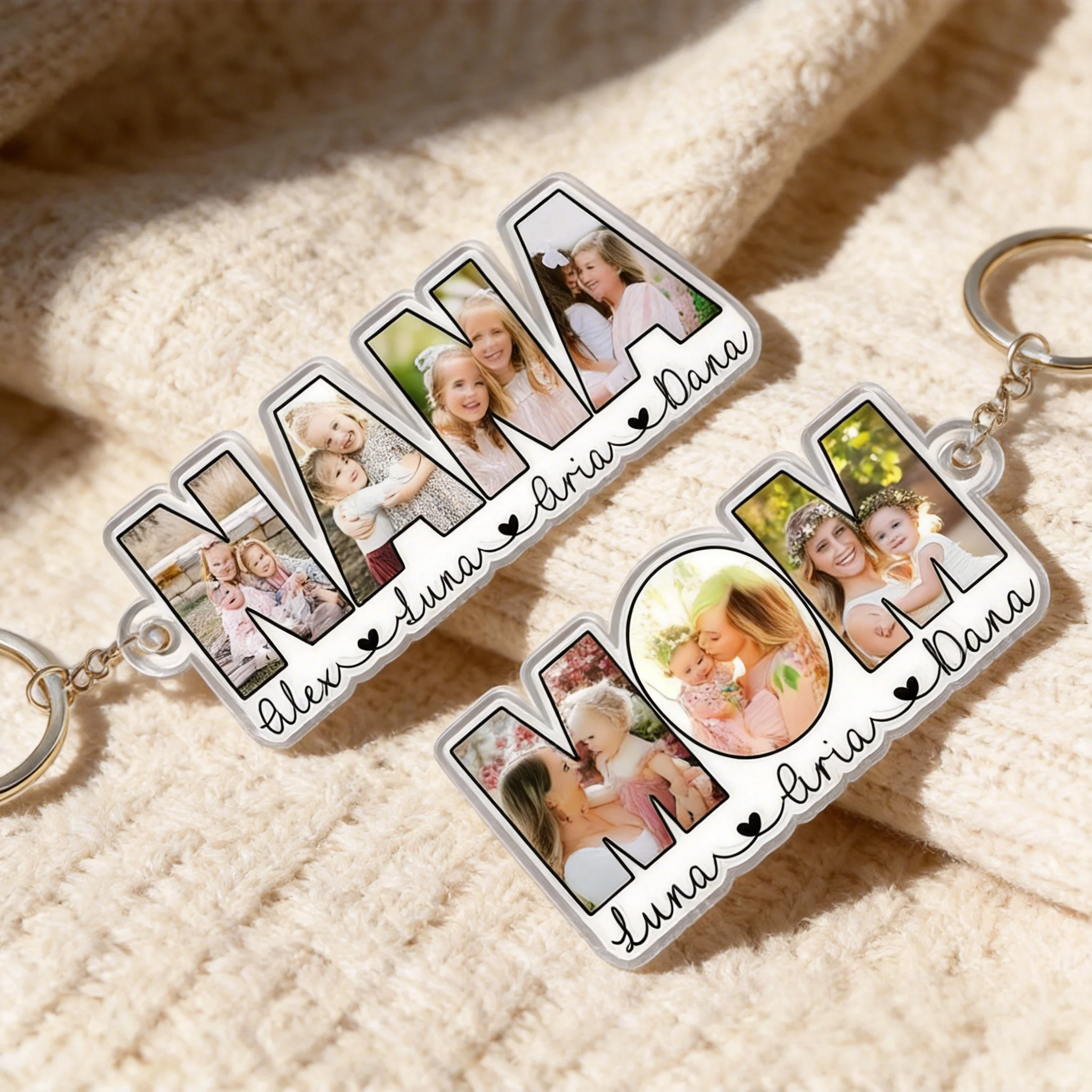 Custom Family Photo Keychain Personalized Name Acrylic Key Ring Pendant Gift For Mother Grandma Birthday Jewelry Gifts
Custom Family Photo Keychain Personalized Name Acrylic Key Ring Pendant Gift For Mother Grandma Birthday Jewelry Gifts