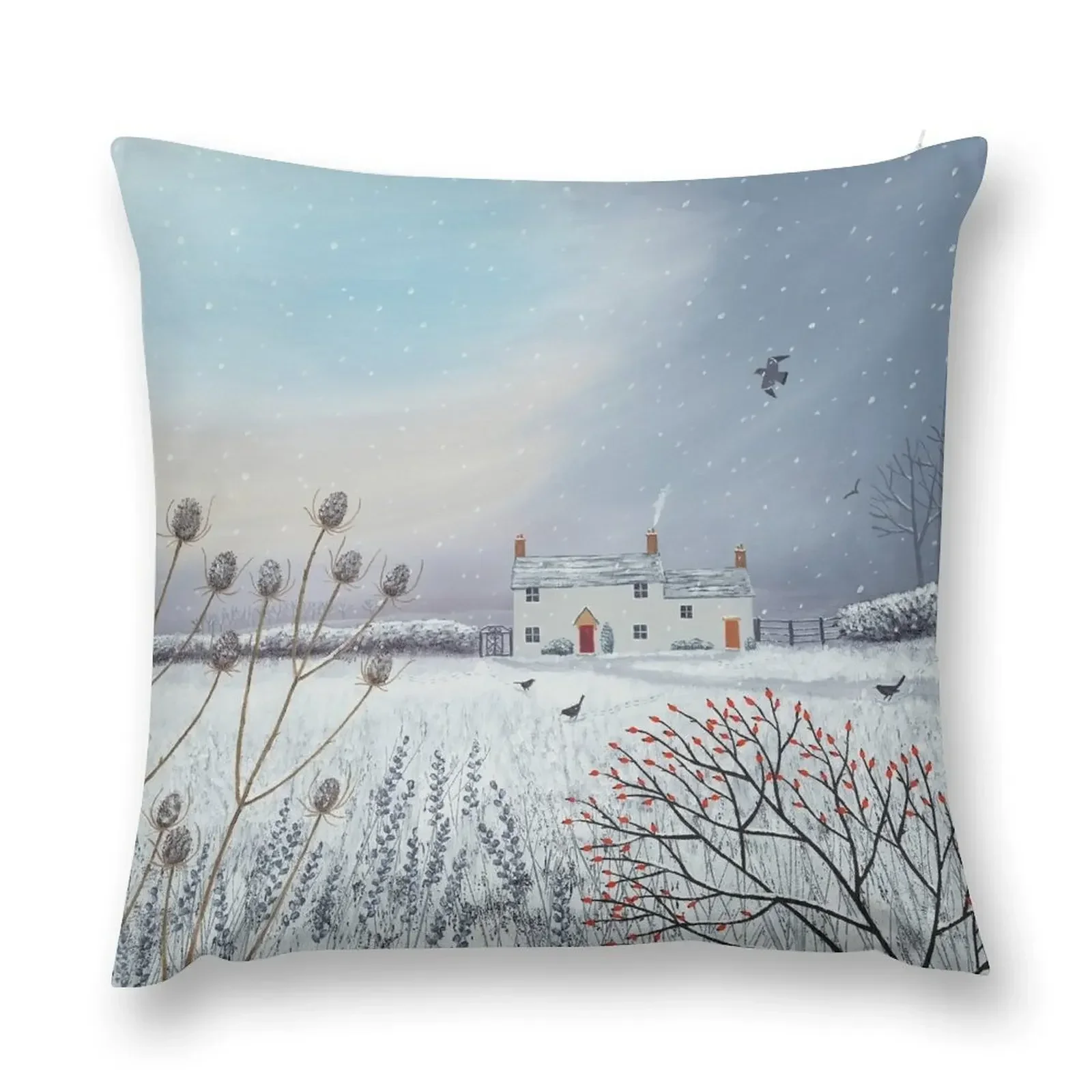 First Snow Cottage Throw Pillow Christmas Pillow luxury throw pillow covers Decorative Cushion Cover
First Snow Cottage Throw Pillow Christmas Pillow luxury throw pillow covers Decorative Cushion Cover