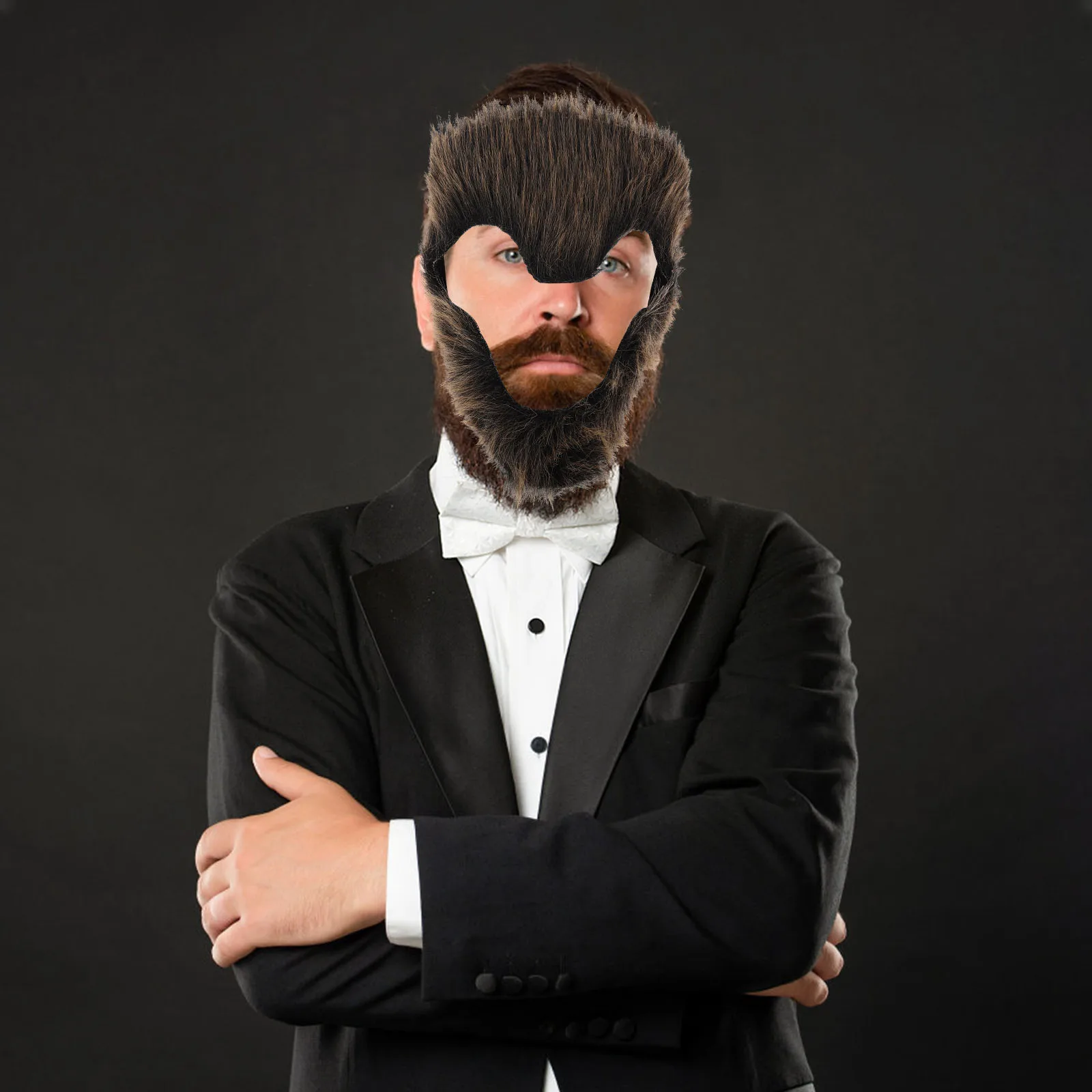Fake Mustache Realistic Beard Costume for Men Holiday Party Accessories Facial Hair Decorations Adult Monkey Design Costumes
Fake Mustache Realistic Beard Costume for Men Holiday Party Accessories Facial Hair Decorations Adult Monkey Design Costumes