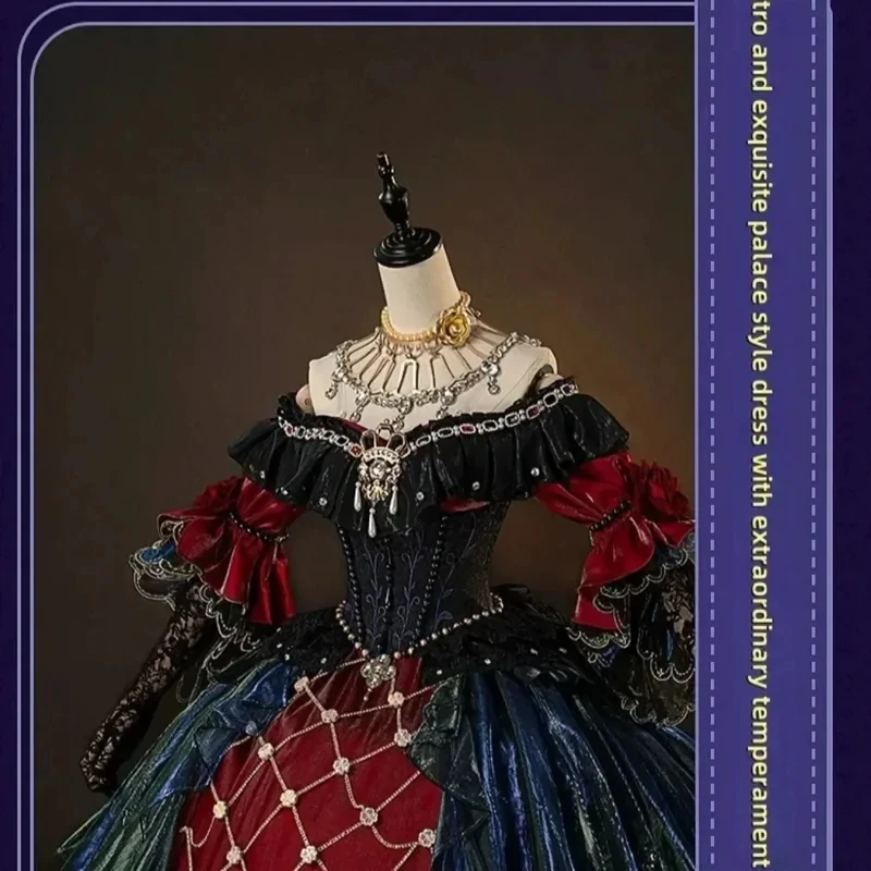 Marie Bloody Queen Cosplay Costume Identity V The Remnants of Hope Gorgeous Dress Halloween Madame Red Game Suit Unif yy:89
Marie Bloody Queen Cosplay Costume Identity V The Remnants of Hope Gorgeous Dress Halloween Madame Red Game Suit Unif yy:89