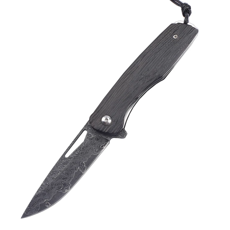 New 8cr13MOV steel core+Damascus steel ebony handle for outdoor camping survival EDC collection fruit knives
New 8cr13MOV steel core+Damascus steel ebony handle for outdoor camping survival EDC collection fruit knives