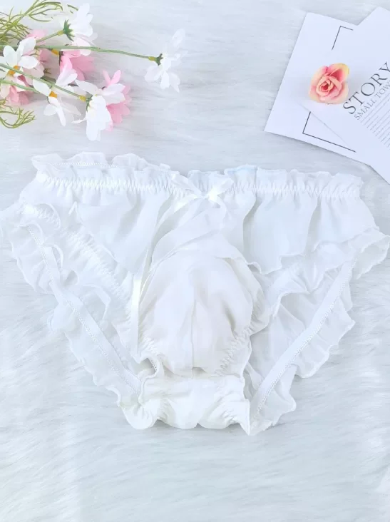 Man's Yellow Chiffon Man BF Briefs DJ Club Dance Costumes Live Show LGBQT
Man's Yellow Chiffon Man BF Briefs DJ Club Dance Costumes Live Show LGBQT