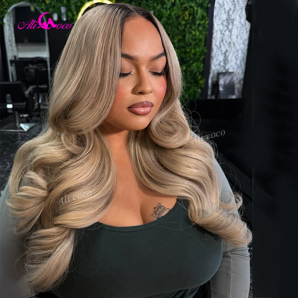 13X6 Transparent Lace Front Human Hair Wigs180 Density Highlight Blonde and Grey Colored Body Wave Wig Pre Plucked for Women
13X6 Transparent Lace Front Human Hair Wigs180 Density Highlight Blonde and Grey Colored Body Wave Wig Pre Plucked for Women