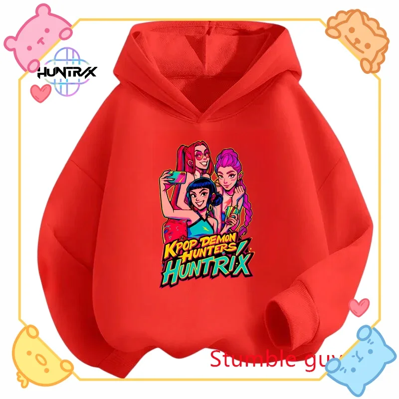 Kpop Demon Hunters Girls Hoodie Kids Halloween Christmas Soft Warm Cute Anime Print Pullover Hoodie
Kpop Demon Hunters Girls Hoodie Kids Halloween Christmas Soft Warm Cute Anime Print Pullover Hoodie