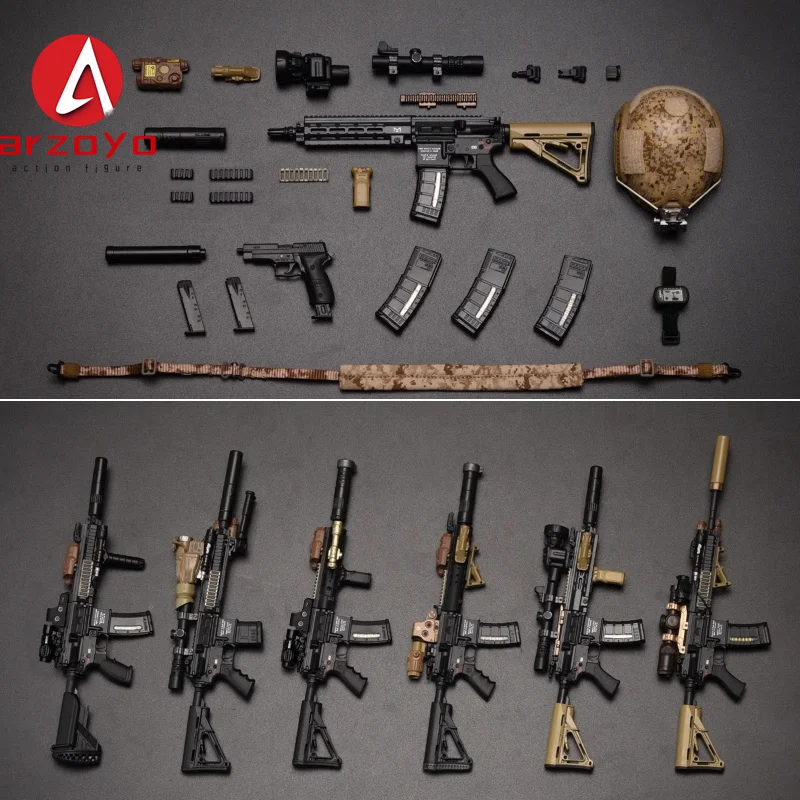 Easy&Simple 06046A/B/C/D 1/6 Scale Soldier Weapon Accessories NSWDG Sniper Rifle Collection For 12" Action Figure Body
Easy&Simple 06046A/B/C/D 1/6 Scale Soldier Weapon Accessories NSWDG Sniper Rifle Collection For 12" Action Figure Body