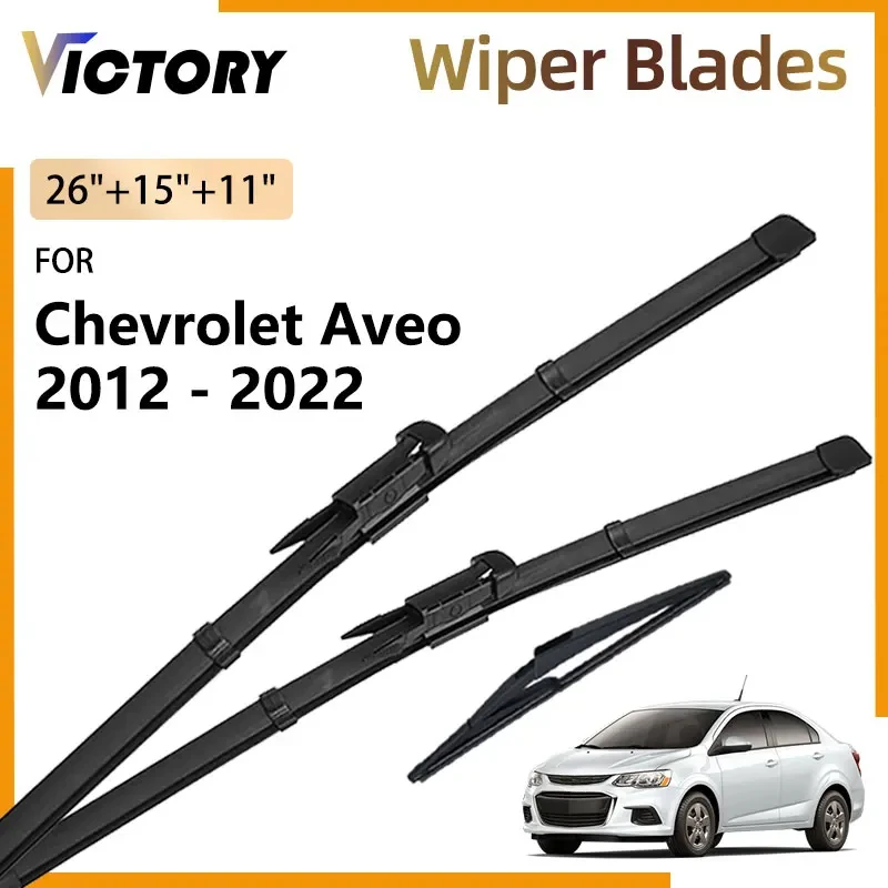 3x Car Front Rear Wiper Blades For Chevrolet Aveo T300 Sonic 2012 - 2022 2021 2020 2015 2014 2013 Accessories Windshield Brushes
3x Car Front Rear Wiper Blades For Chevrolet Aveo T300 Sonic 2012 - 2022 2021 2020 2015 2014 2013 Accessories Windshield Brushes