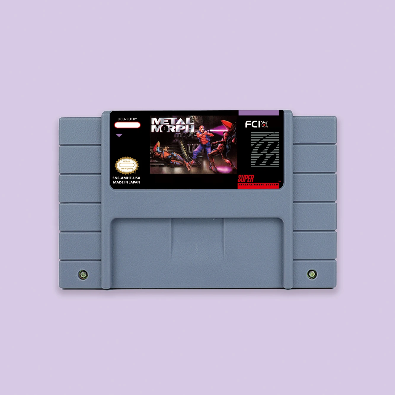 16-битная игровая карта Metal Morph для США NTSC, европейская версия PAL, игровая консоль SNES
16-битная игровая карта Metal Morph для США NTSC, европейская версия PAL, игровая консоль SNES