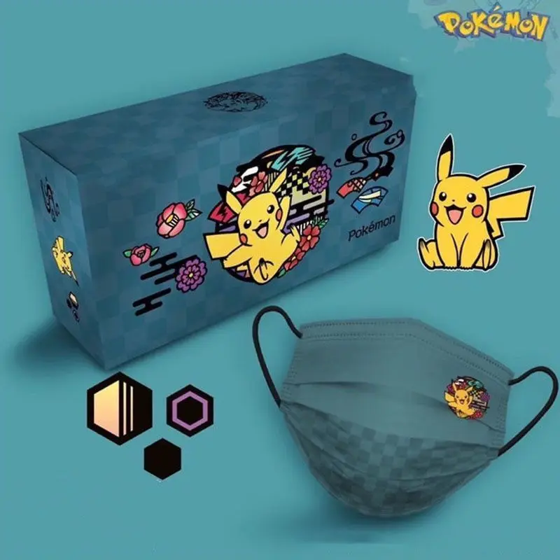 1-5pcs Pokémon cartoon printed mask, adult individually packaged disposable 3D mask with fun and cute patterns
1-5pcs Pokémon cartoon printed mask, adult individually packaged disposable 3D mask with fun and cute patterns