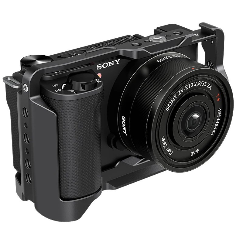 Vlogmagic Camera Protected Cage for Sony ZV-E10II / ZVE10II Integrated Arca-type Base
Vlogmagic Camera Protected Cage for Sony ZV-E10II / ZVE10II Integrated Arca-type Base