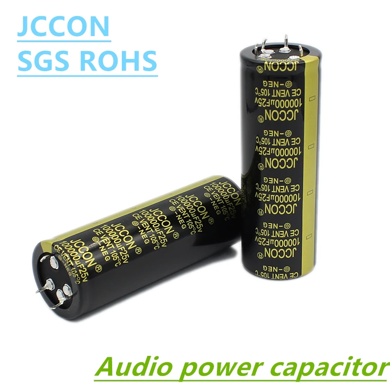 1PC JCCON Horn Electrolytic Capacitors 25V100000UF 4-pin For Audio Hifi Amplifier High Frequency Low ESR Speaker
1PC JCCON Horn Electrolytic Capacitors 25V100000UF 4-pin For Audio Hifi Amplifier High Frequency Low ESR Speaker