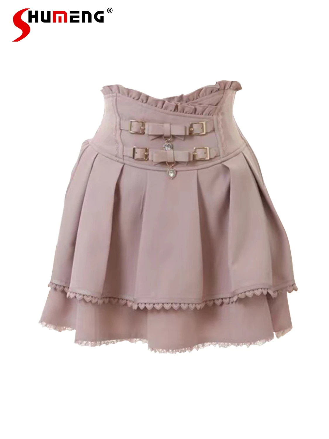 Women's Clothes 2023 New Autumn Pantskirts Fashion Solid Color Feminine Slim-Fit Sweet Cute High Waist A- Line Mini Skirts
Women's Clothes 2023 New Autumn Pantskirts Fashion Solid Color Feminine Slim-Fit Sweet Cute High Waist A- Line Mini Skirts