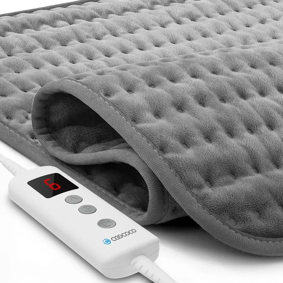 Грелка для облегчения боли в спине, очень большая грелка для менструальных судорог, 6 настроек нагрева, автоматическое отключение, влажная нагрев, машинная стирка
Грелка для облегчения боли в спине, очень большая грелка для менструальных судорог, 6 настроек нагрева, автоматическое отключение, влажная нагрев, машинная стирка