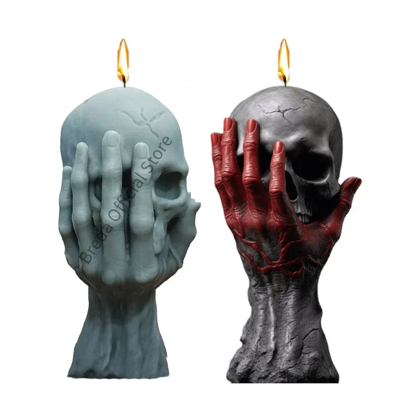 Evil Skull Silicone Candle Mold Halloween Decoration Plaster Crafts Resin Making Tools DIY Soap Ice Block Baking Mold Party Gift
Evil Skull Silicone Candle Mold Halloween Decoration Plaster Crafts Resin Making Tools DIY Soap Ice Block Baking Mold Party Gift