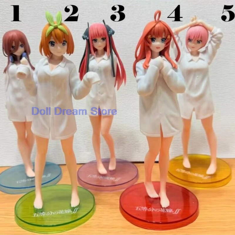 2026 in stock 100% genuine Japanese original anime Nakano Ichika/Nakano Nino/Nakano Miku White shirt pajamas ver action figure
2026 in stock 100% genuine Japanese original anime Nakano Ichika/Nakano Nino/Nakano Miku White shirt pajamas ver action figure