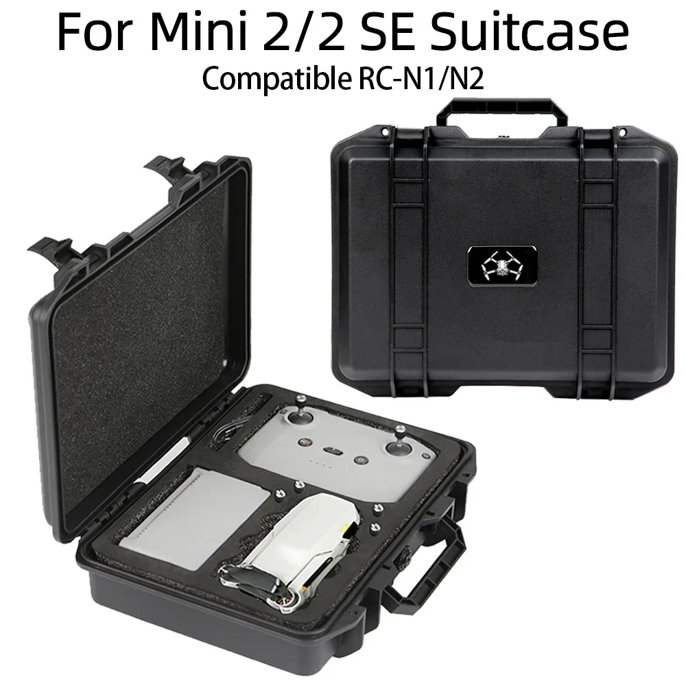 Waterproof Case for Mini 2/Mini 2 SE Explosion-proof Box HandBag Hard Storage Case Hard Shell for DJI Mavic Mini 2 Accessories
Waterproof Case for Mini 2/Mini 2 SE Explosion-proof Box HandBag Hard Storage Case Hard Shell for DJI Mavic Mini 2 Accessories