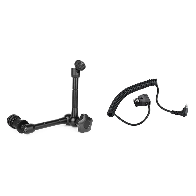 Premium-1 Pcs Magic Arm Articulating Arm Magic Friction With Hot Shoe Mount & 1 Pcs Male To Dc 5.5 X 2.1Mm Adapter Cable
Premium-1 Pcs Magic Arm Articulating Arm Magic Friction With Hot Shoe Mount & 1 Pcs Male To Dc 5.5 X 2.1Mm Adapter Cable