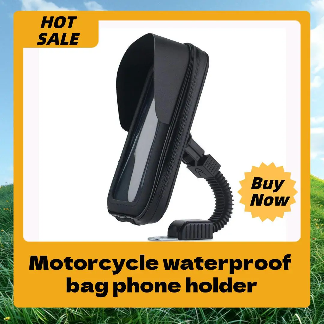 Motorcycle Waterproof Bag Phone Holder For Cellphone Up To 6.5" Motorbike Waterproof Motorbike Phone Bag With Sunvisor
Motorcycle Waterproof Bag Phone Holder For Cellphone Up To 6.5" Motorbike Waterproof Motorbike Phone Bag With Sunvisor