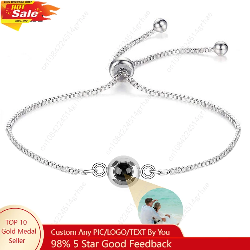 Custom Photo Bracelet Personalized Projection Bracelets with Picture Inside 100 Languages I Love You Stainless Steel Bracelet
Custom Photo Bracelet Personalized Projection Bracelets with Picture Inside 100 Languages I Love You Stainless Steel Bracelet