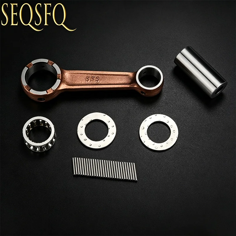 6F5-11651 Connecting Rod Kit For Yamaha Parsun Boat Motor 2T 40HP 40F 40G 40X E40X E40G K40J 6F51165100 6F5-11651-0
6F5-11651 Connecting Rod Kit For Yamaha Parsun Boat Motor 2T 40HP 40F 40G 40X E40X E40G K40J 6F51165100 6F5-11651-0