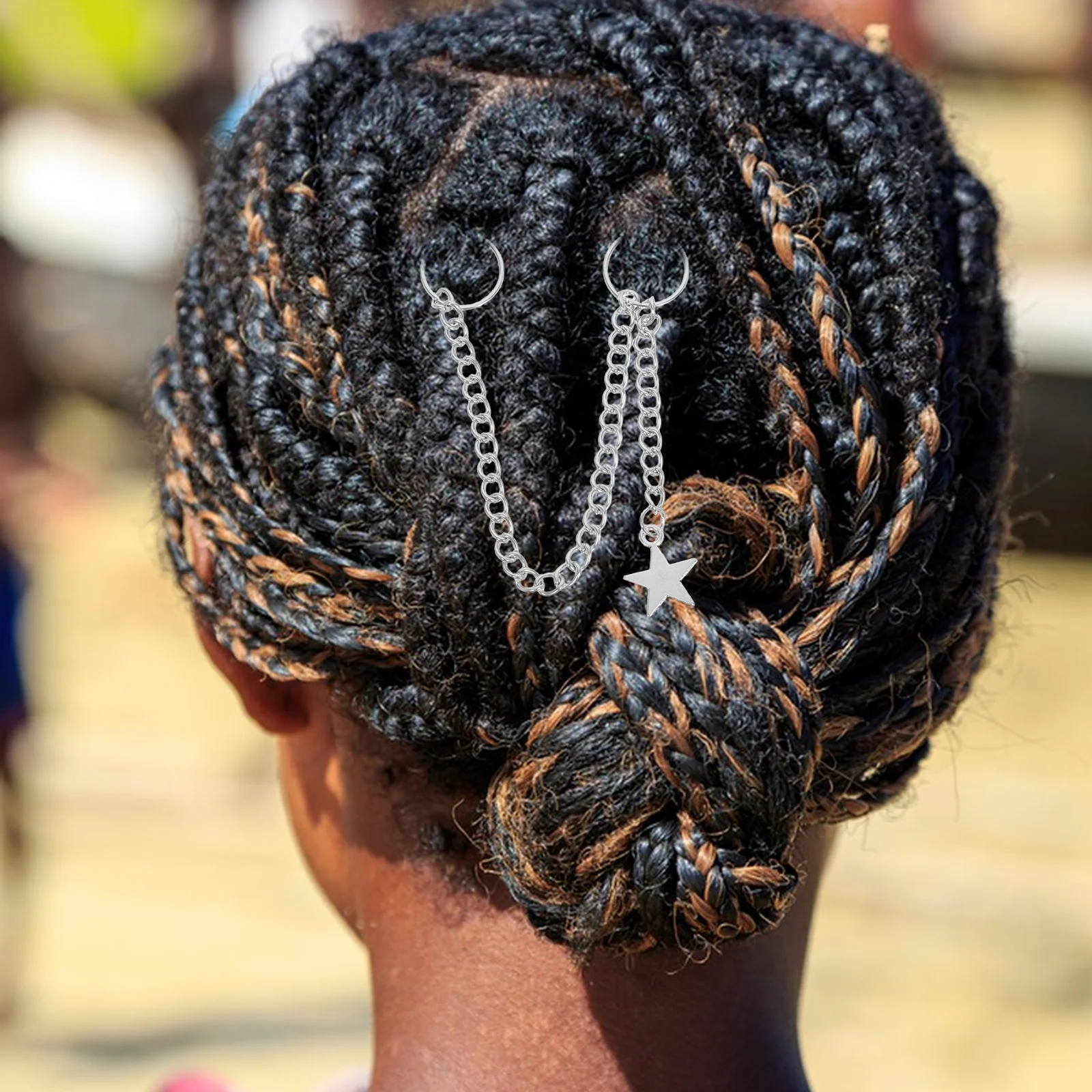 5pcs Hip Hop Braided Hair Chain Punk Style Metal Headpiece For Women Star Hair Jewelry Chain Accessories Bridal Wedding Party
5pcs Hip Hop Braided Hair Chain Punk Style Metal Headpiece For Women Star Hair Jewelry Chain Accessories Bridal Wedding Party