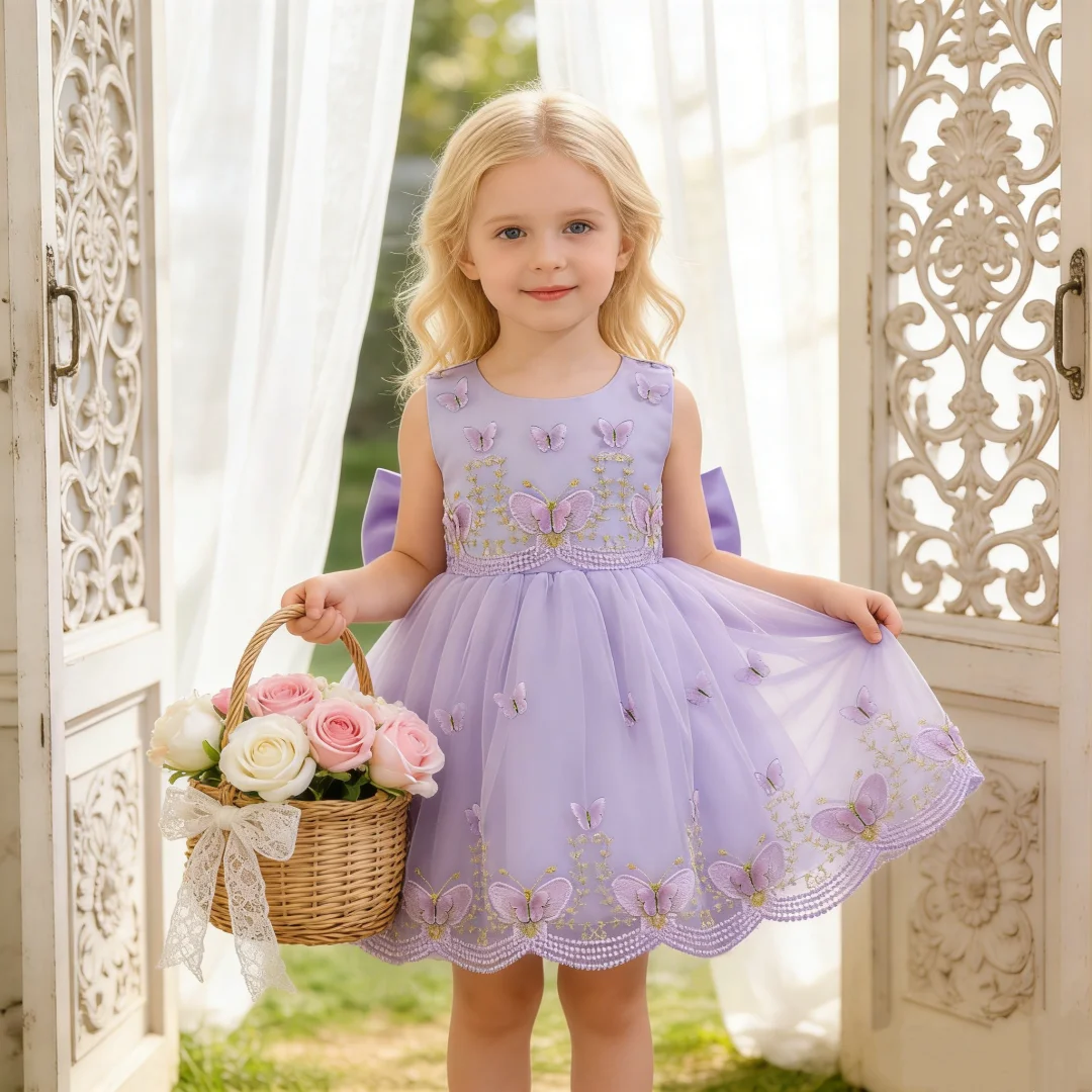 Baby Girls Princess Dress Fashionable Flower Puff Net Yarn Skirt Dress For Birthday Parties
Baby Girls Princess Dress Fashionable Flower Puff Net Yarn Skirt Dress For Birthday Parties