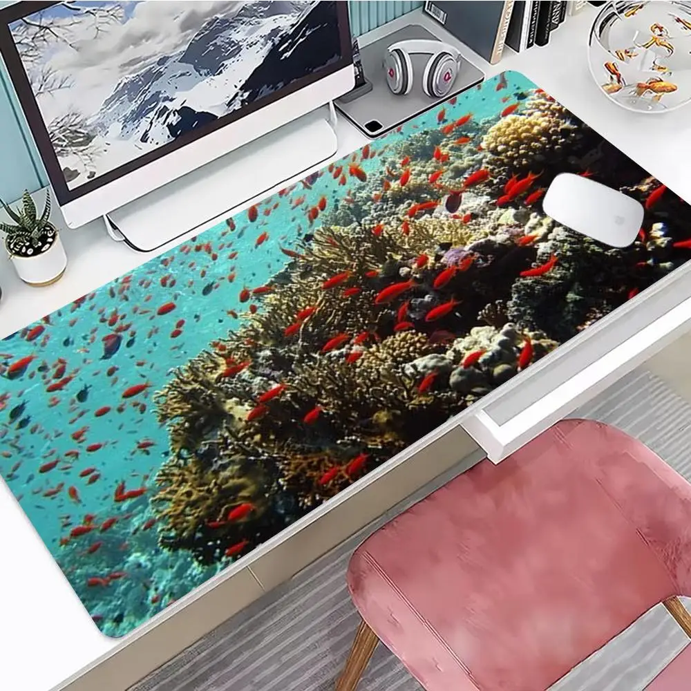 Underwater world Mouse Pad Gaming Mouse Pad, Mouse Pad with Edges and Non-Slip Rubber Base, Extended Mouse Pad
Underwater world Mouse Pad Gaming Mouse Pad, Mouse Pad with Edges and Non-Slip Rubber Base, Extended Mouse Pad