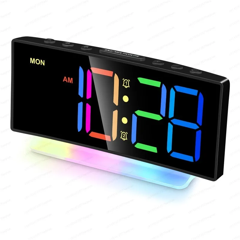 LED Electronic Alarm Clock, Living Room Desk Clock - 2023 New Style Creative Clock, Desktop Table Clock Decoration, Electronic
LED Electronic Alarm Clock, Living Room Desk Clock - 2023 New Style Creative Clock, Desktop Table Clock Decoration, Electronic
