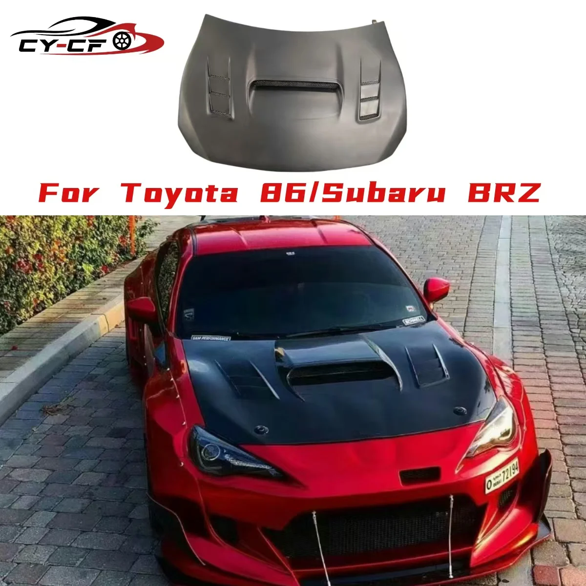 Carbon Fiber W Style Hood for 2013-2019Toyota GT86 ZN6 Subaru BRZ ZD6 Car Hood Front Engine Valve Cover
Carbon Fiber W Style Hood for 2013-2019Toyota GT86 ZN6 Subaru BRZ ZD6 Car Hood Front Engine Valve Cover